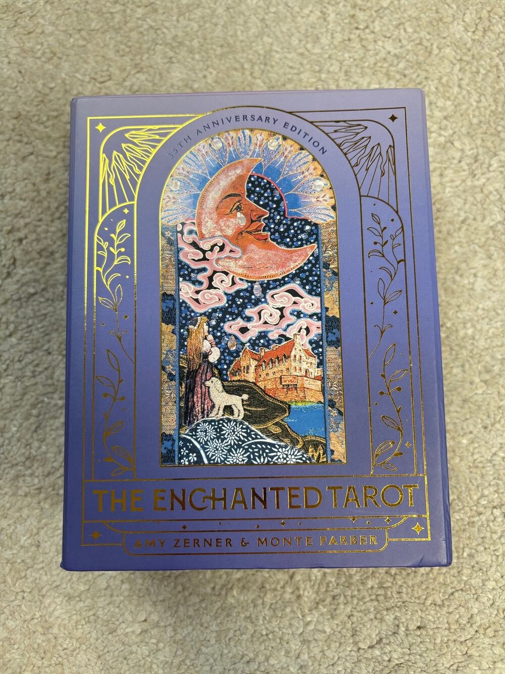The Enchanted Tarot by Amy Zerner and Monte Farber 78 Card Deck & Guidebook
